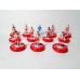 Subbuteo Andrew Table Soccer Olympiacos 2018-19 Europa League away  kit on WSB Professional Bases
